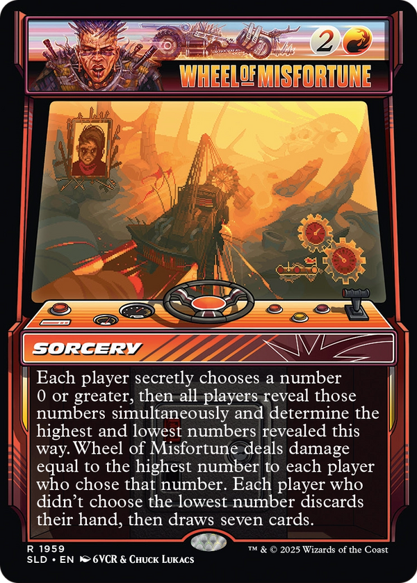 Wheel of Misfortune (SLD-1959) - Secret Lair Drop Foil