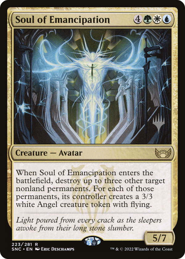 Soul of Emancipation (PPSNC-223) - Streets of New Capenna Promos Foil