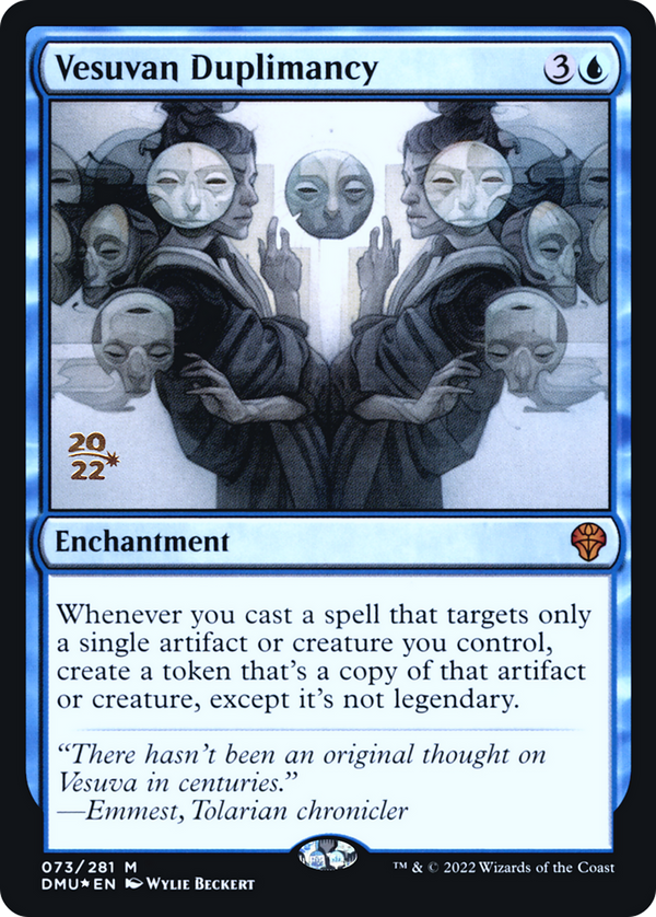 Vesuvan Duplimancy (PRE-073) - Dominaria United Promos Foil