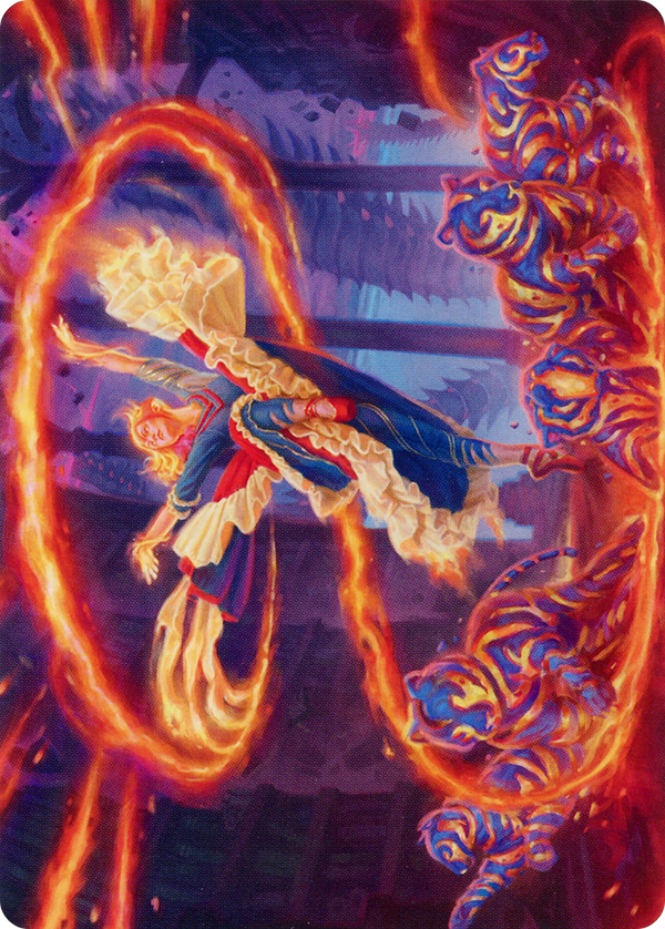 Joyful Stormsculptor // Joyful Stormsculptor (AMOM-049) - March of the Machine Art Series (Borderless) Foil