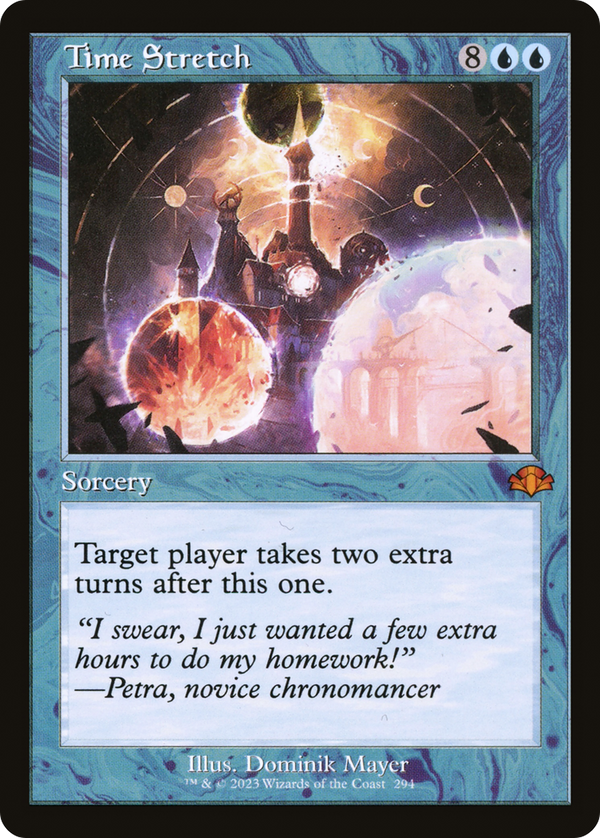 Time Stretch (Retro Frame) (DMR-294) - Dominaria Remastered Foil