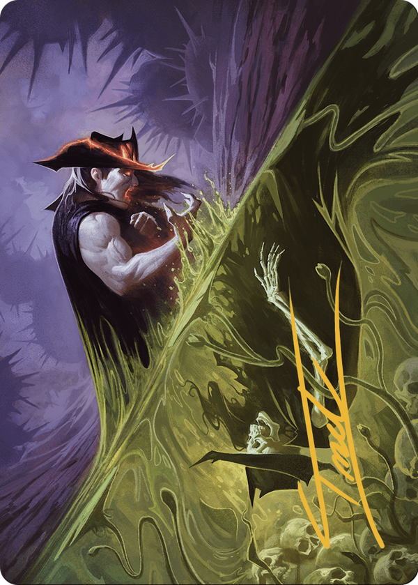 Pillage the Bog // Pillage the Bog (AOTJ-030) - Outlaws of Thunder Junction Art Series (Borderless)
