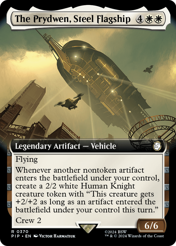 The Prydwen, Steel Flagship (Extended Art) (PIP-370) - Fallout: (Extended Art) Foil