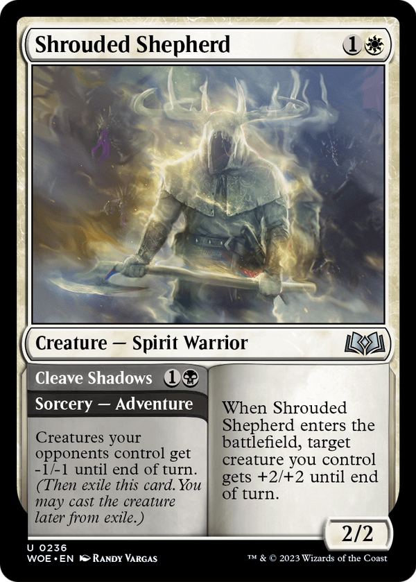 Shrouded Shepherd (WOE-236) - Wilds of Eldraine