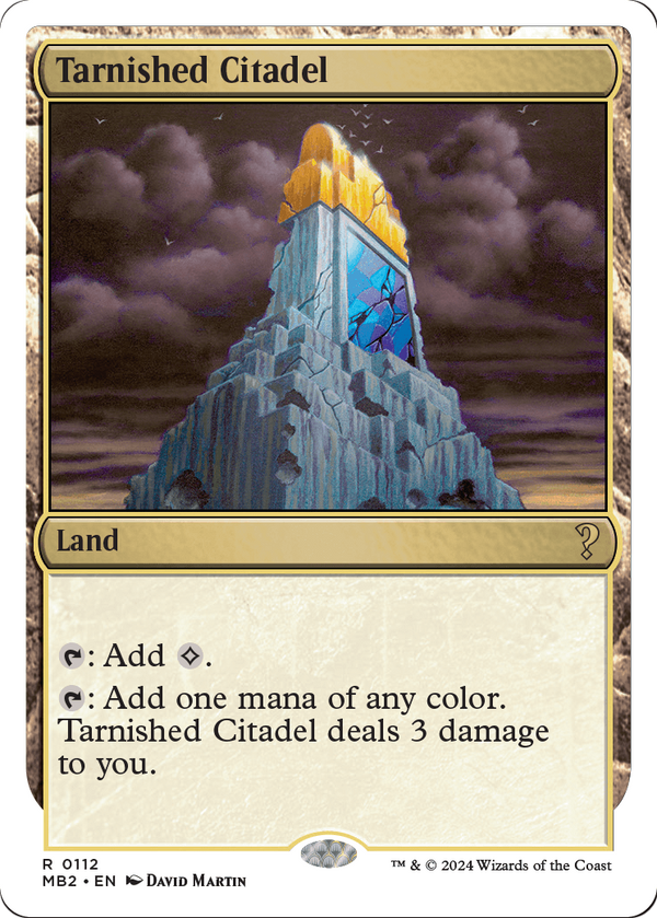 Tarnished Citadel (White Border) (MB2-112) - Mystery Booster 2
