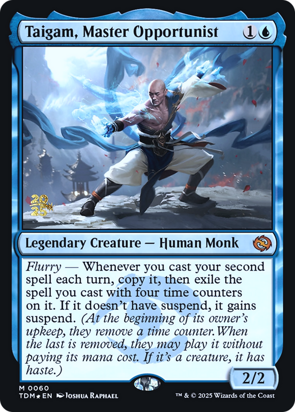 Taigam, Master Opportunist (PRE-060) - Prerelease Cards Foil