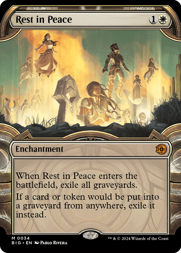 Rest in Peace (Showcase) (BIG-034) - The Big Score: (Showcase) Foil