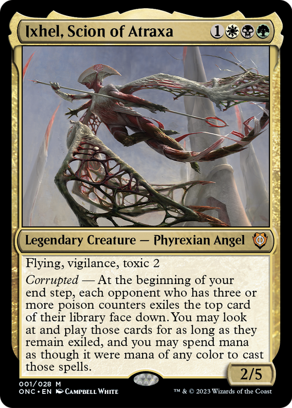 Ixhel, Scion of Atraxa (ONC-001) - Phyrexia: All Will Be One Commander