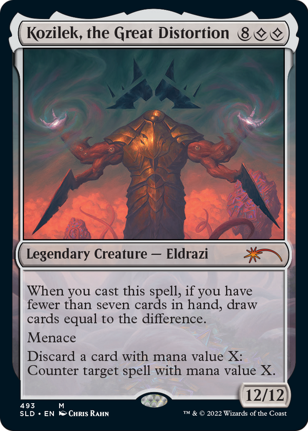Kozilek, the Great Distortion (SLD-493) - Secret Lair Drop