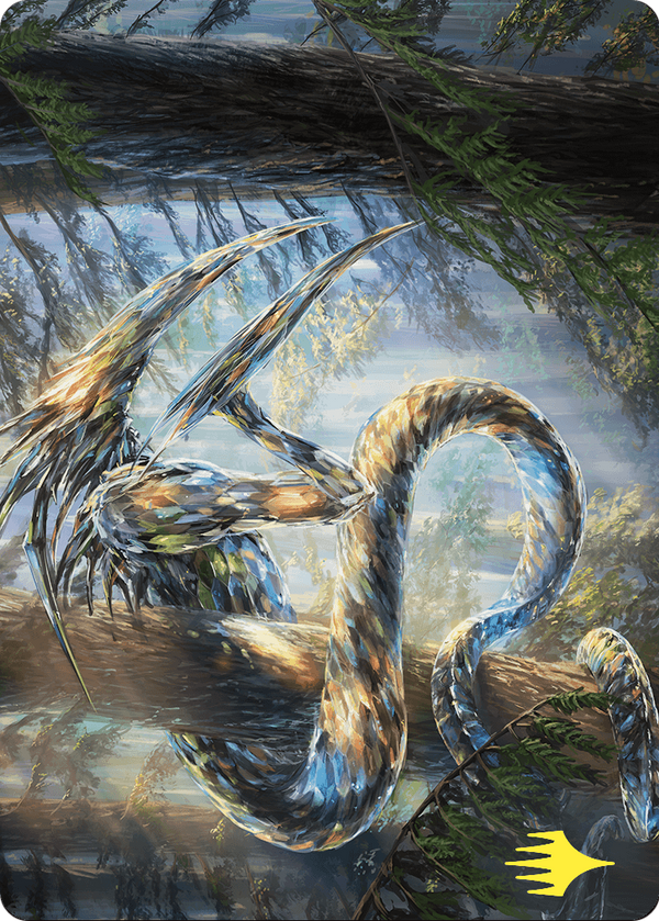 Gemhide Sliver // Gemhide Sliver (ACMM-080) - Commander Masters Art Series (Borderless) Foil