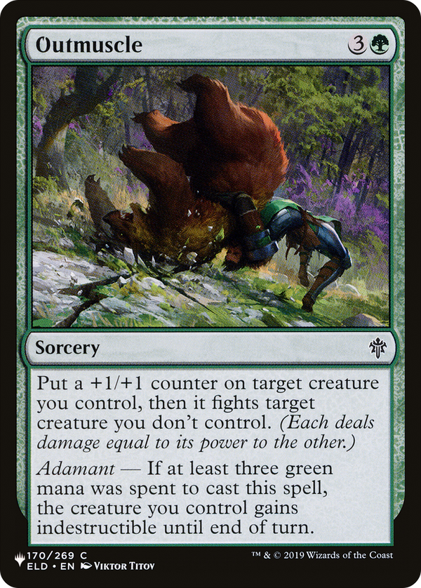 Outmuscle (LIST-ELD-170) - The List