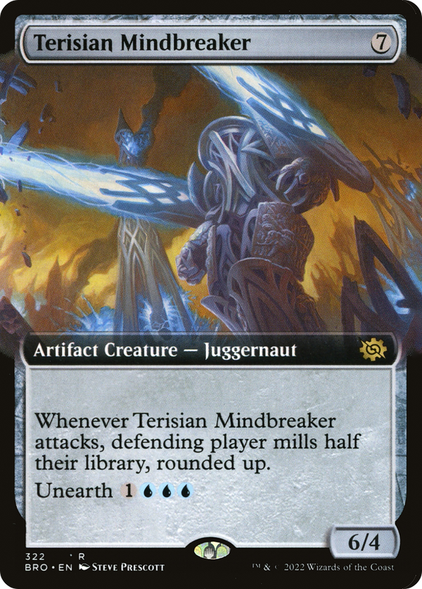 Terisian Mindbreaker (Extended Art) (BRO-322) - The Brothers' War: (Extended Art)