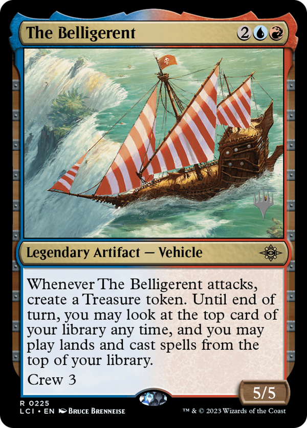 The Belligerent (PPLCI-225) - The Lost Caverns of Ixalan Promos Foil