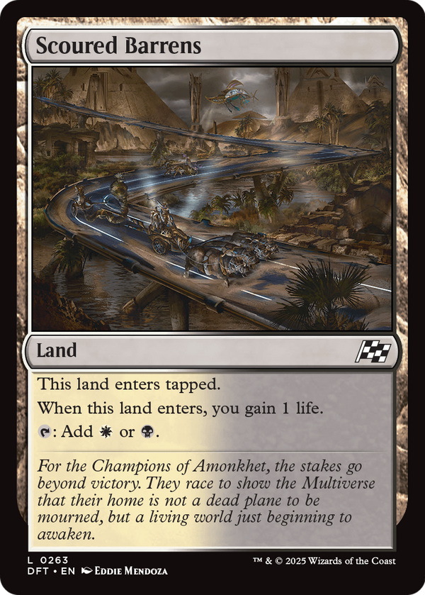 Scoured Barrens (DFT-263) - Aetherdrift Foil