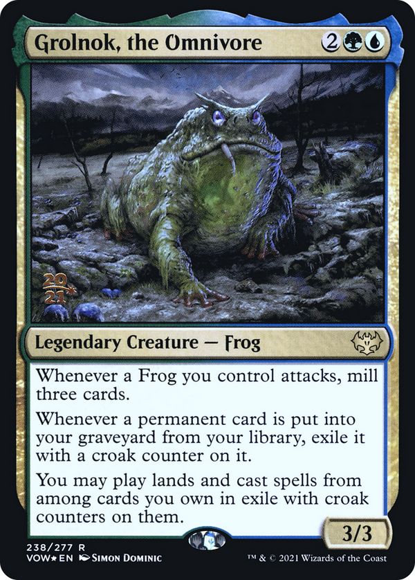 Grolnok, the Omnivore (PRE-238) - Innistrad: Crimson Vow Promos Foil