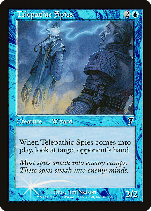 Telepathic Spies (7ED-101★) - 7th Edition