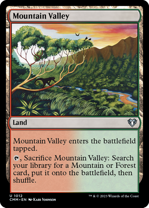 Mountain Valley (CMM-1012) - Commander Masters