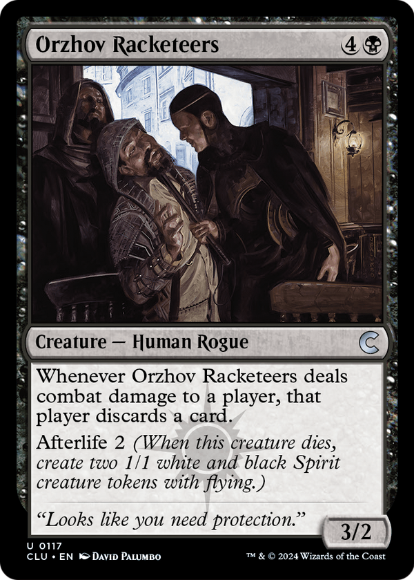 Orzhov Racketeers (CLU-117) - Ravnica: Clue Edition