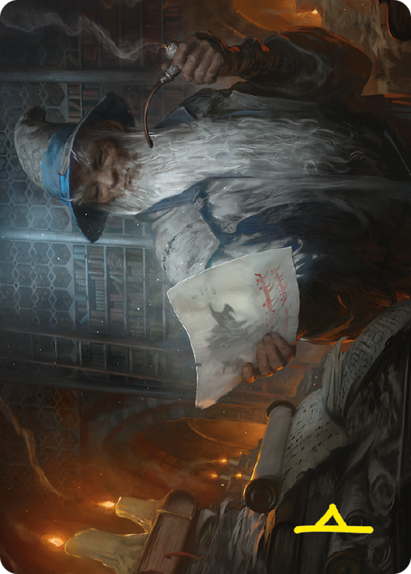 Learn from the Past // Learn from the Past (ALTR-070) - Tales of Middle-earth Art Series (Borderless) Foil
