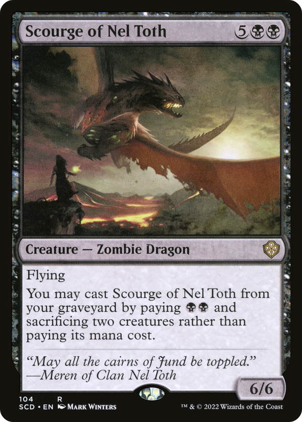 Scourge of Nel Toth (SCD-104) - Starter Commander Decks