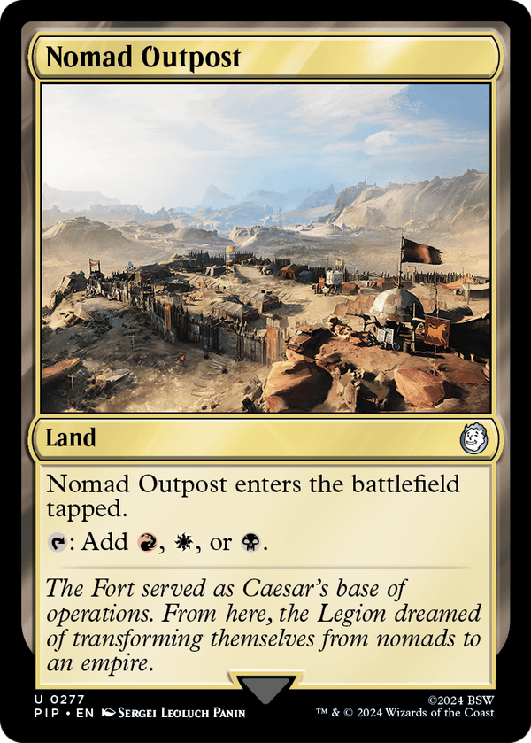 Nomad Outpost (PIP-277) - Fallout