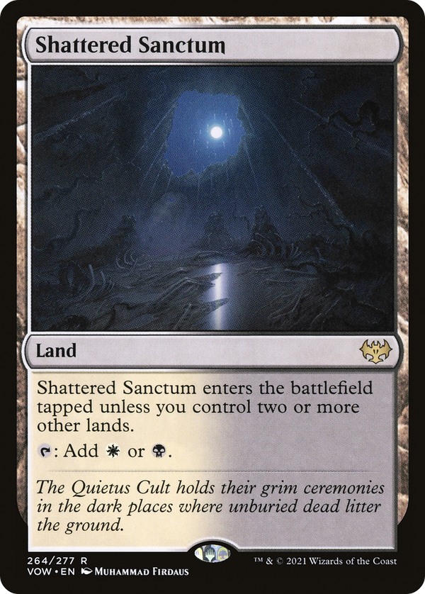 Shattered Sanctum (VOW-264) - Innistrad: Crimson Vow