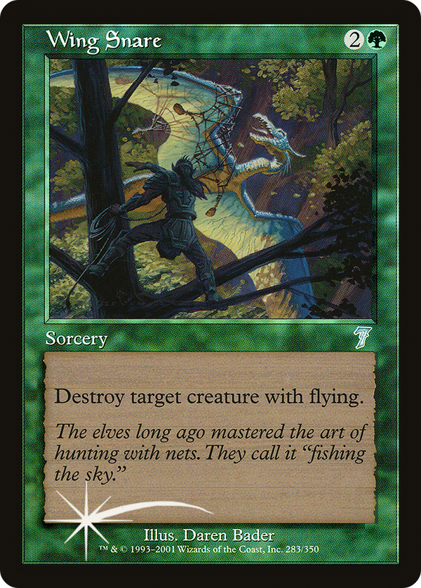Wing Snare (7ED-283★) - 7th Edition Foil
