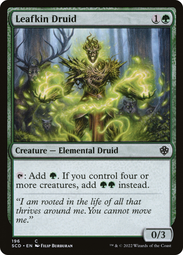 Leafkin Druid (SCD-196) - Starter Commander Decks