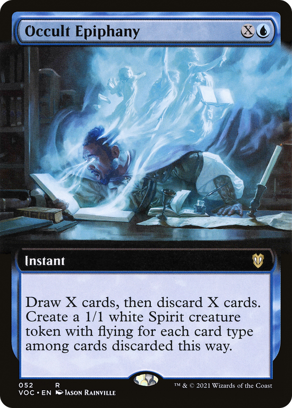 Occult Epiphany (Extended Art) (VOC-052) - Crimson Vow Commander: (Extended Art)