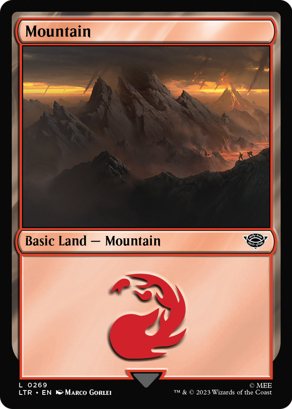 Mountain (0269) (LTR-269) - The Lord of the Rings: Tales of Middle-earth Foil