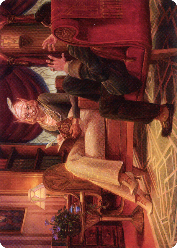 Phabine, Boss's Confidant // Phabine, Boss's Confidant (ASNC-046) - New Capenna Art Series (Borderless)