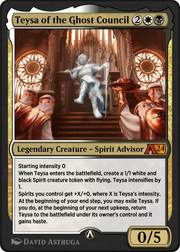 Teysa of the Ghost Council (YOTJ-026) - Alchemy: Outlaws of Thunder Junction