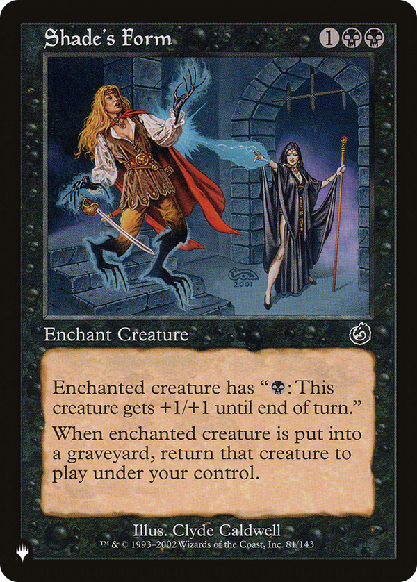 Shade's Form (LIST-TOR-81) - The List