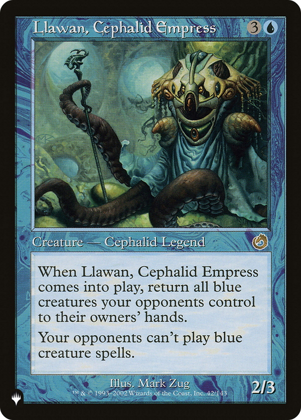 Llawan, Cephalid Empress (LIST-TOR-42) - The List
