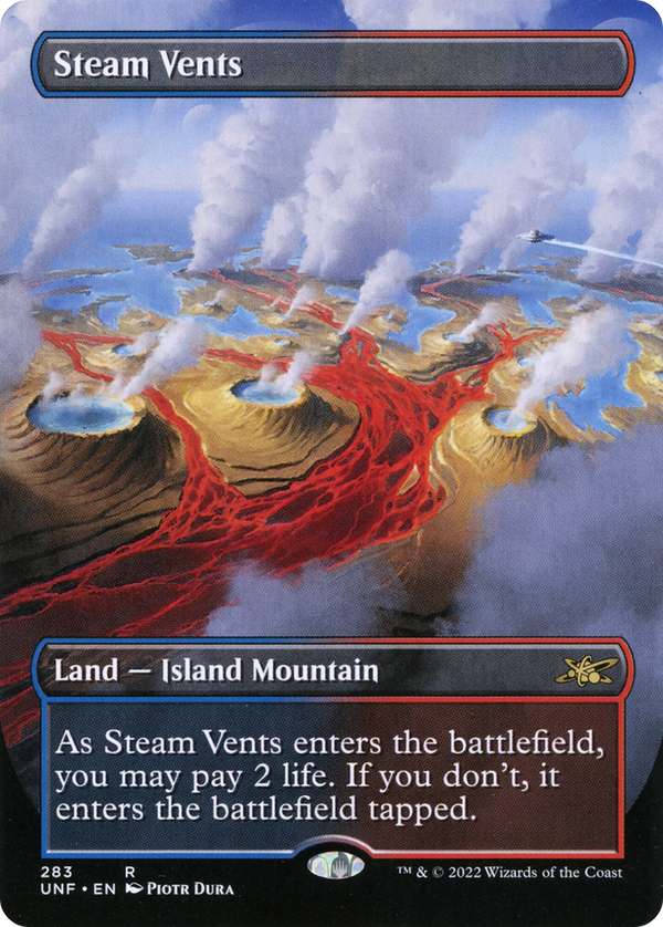 Steam Vents (Borderless) (UNF-283) - Unfinity