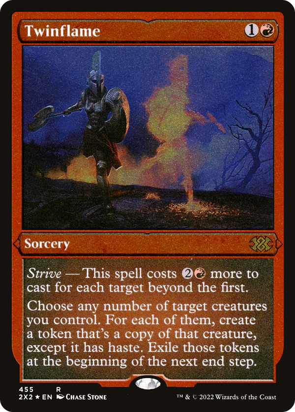 Twinflame (Foil Etched) (2X2-455) - Double Masters 2022 Foil