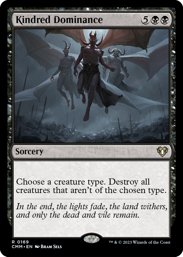Kindred Dominance (CMM-169) - Commander Masters