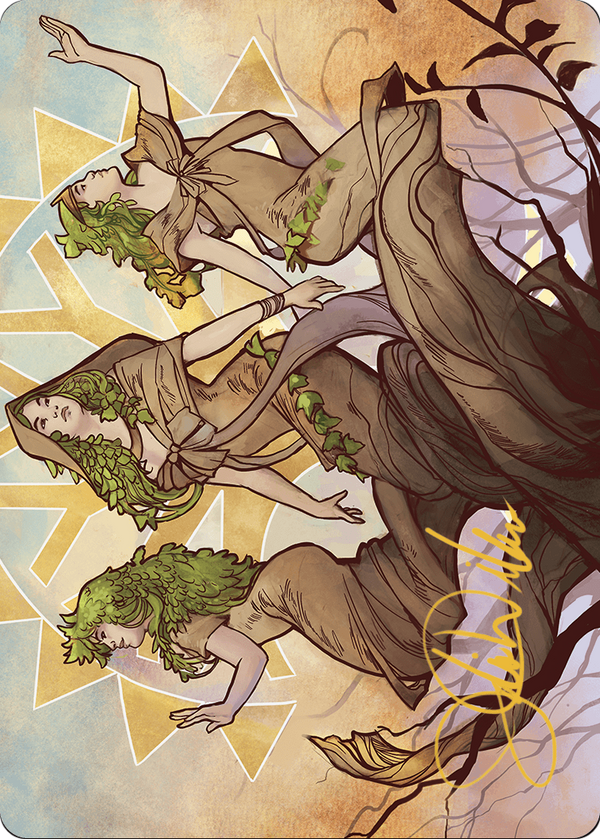Trostani, Three Whispers // Trostani, Three Whispers (AMKM-037) - Murders at Karlov Manor Art Series (Borderless) Foil