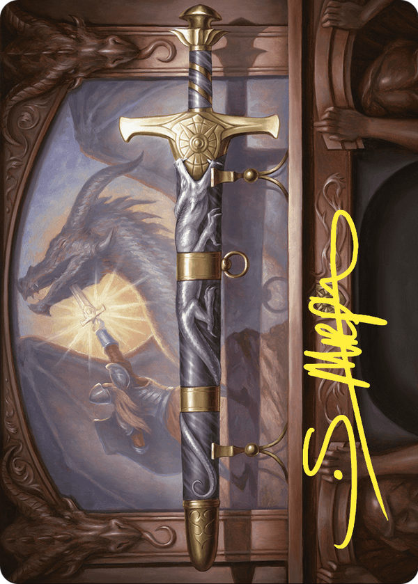 Ancestral Blade // Ancestral Blade (ACMM-001) - Commander Masters Art Series (Borderless)