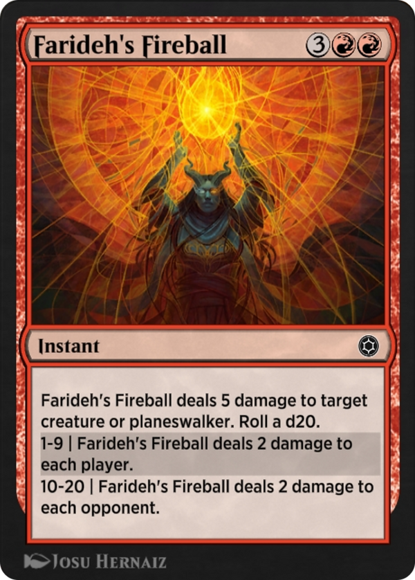 Farideh's Fireball (HBG-181) - Alchemy Horizons: Baldur's Gate
