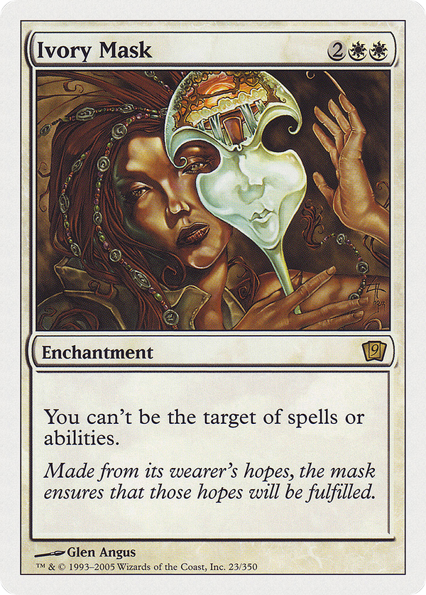 Ivory Mask (9ED-023) - 9th Edition