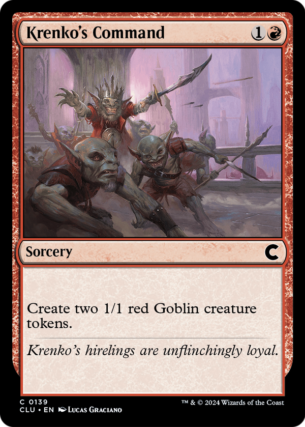 Krenko's Command (CLU-139) - Ravnica: Clue Edition