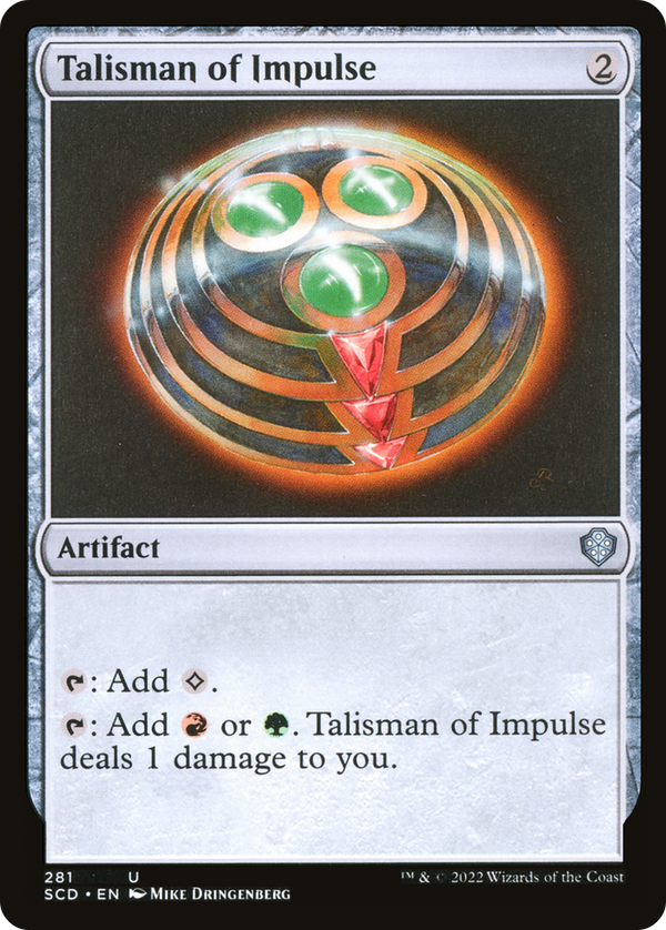 Talisman of Impulse (SCD-281) - Starter Commander Decks