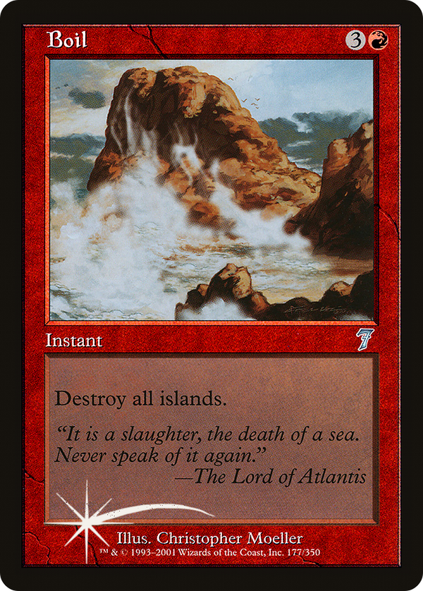 Boil (7ED-177★) - 7th Edition
