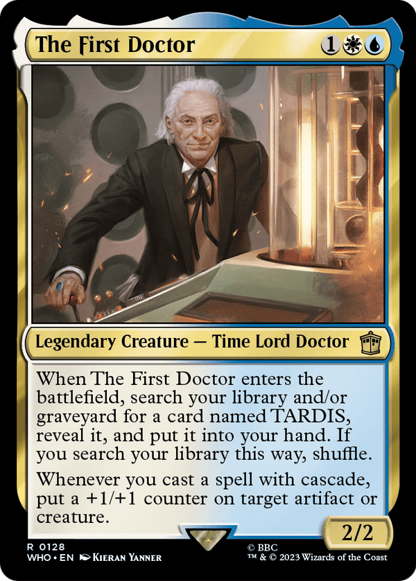 The First Doctor (WHO-128) - Doctor Who Foil