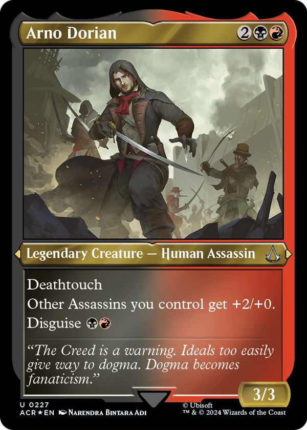 Arno Dorian (Foil Etched) (ACR-227) - Assassin's Creed Foil