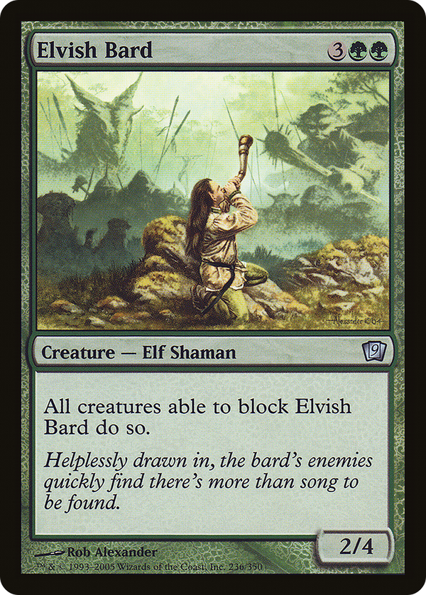 Elvish Bard (9ED-236) - 9th Edition