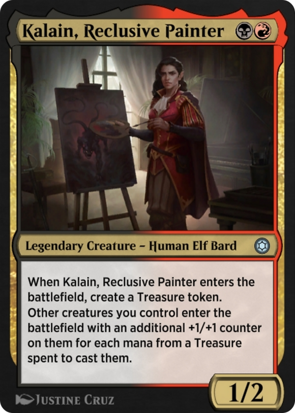 Kalain, Reclusive Painter (HBG-237) - Alchemy Horizons: Baldur's Gate