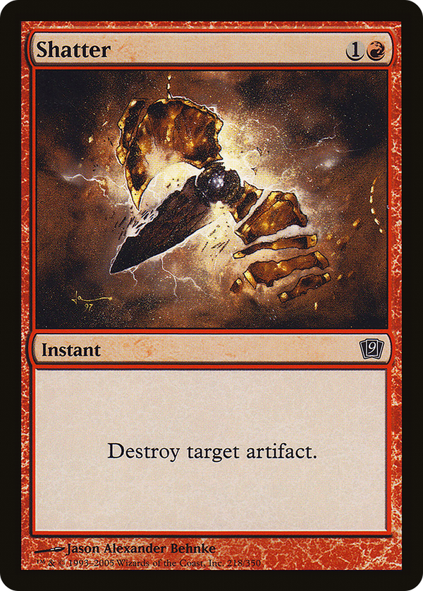 Shatter (9ED-) - 9th Edition