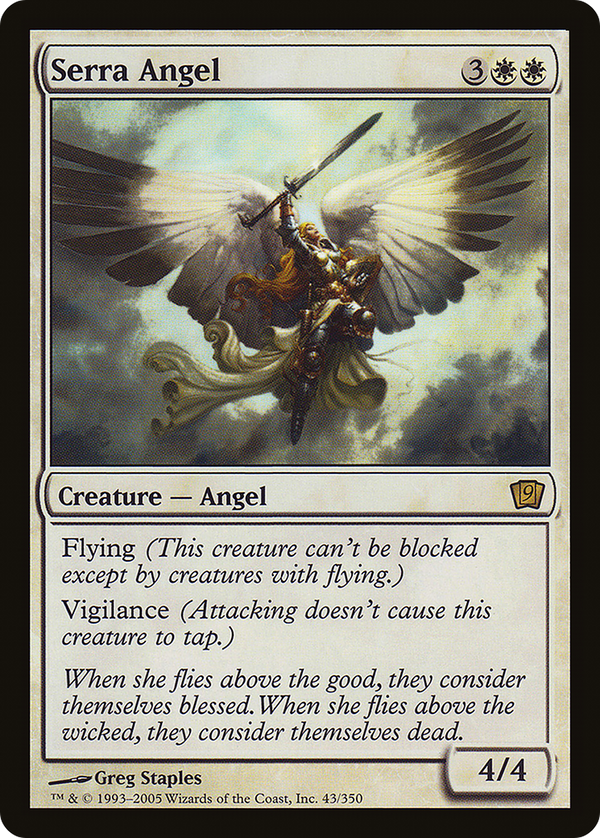 Serra Angel (9ED-) - 9th Edition Foil